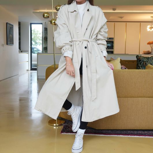 Mercer Soft Twill Trench Stone /20 =